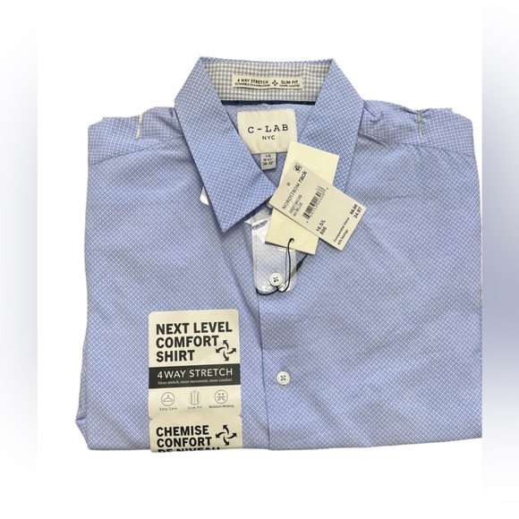 Nordstrom Other - C-Lab NYC long sleeve large button down Slim Fit